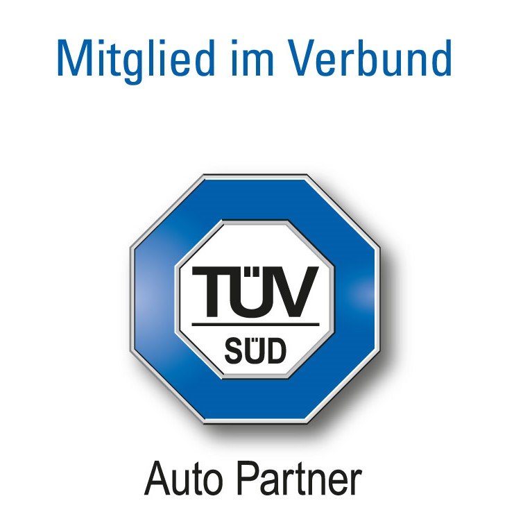 tüv logo von unserem Sachverständigenbüro mit unserem Sachverständigenbüro profitieren sie von der ausgezeichnet Schulung des TÜv Süd